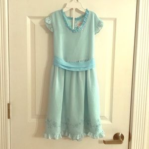 American Girl blue dress